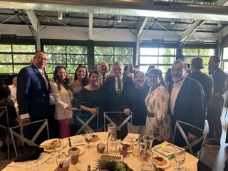 Harry Garewal at a community recognition event